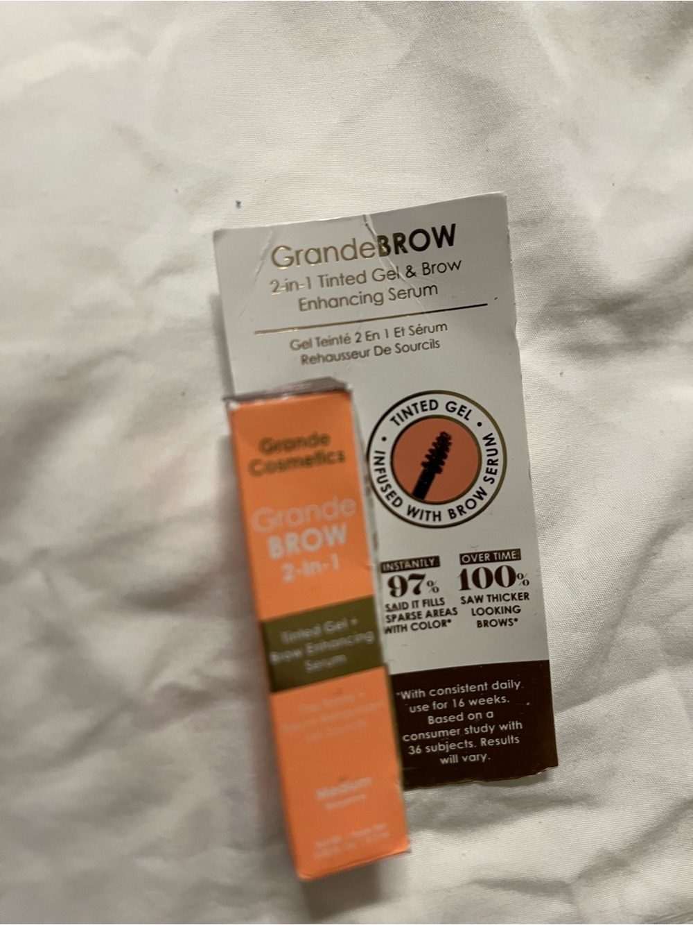 2-in-1 Tinted Gel & Brow Enhancing Serum